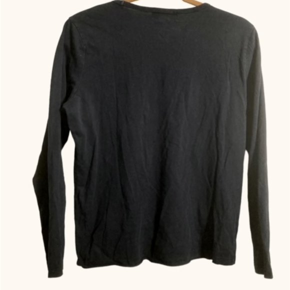 RLR Ralph Lauren Green Label Black L/S Top - Picture 4 of 4